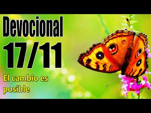 El cambio es posible. Devocional John Piper solid joys 17/11