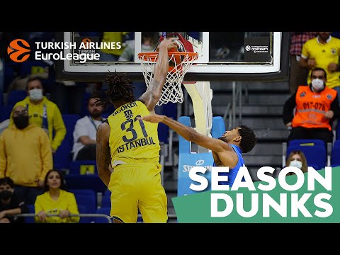 Devin Booker | Season Dunks | 2021-22 Turkish Airlines EuroLeague