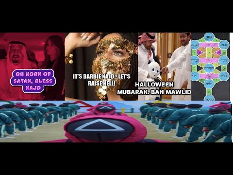 Horn Of Satan Rising From Saudi Arabia - NAJD Embraces Halloween - Dajjal Is Pleased!