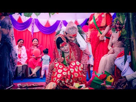 Nabheti Nabheti Nepali Song |  Cinematic Nepali Wedding Highlight | Rajiv Weds Rakshya