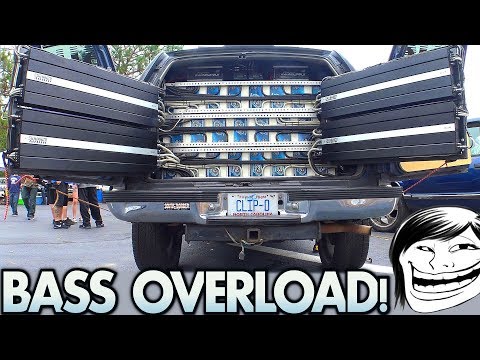 Too MUCH BASS for a TAHOE!?!? Playing Kyle's BIGGEST Car Audio Subwoofer Sound System Ever!