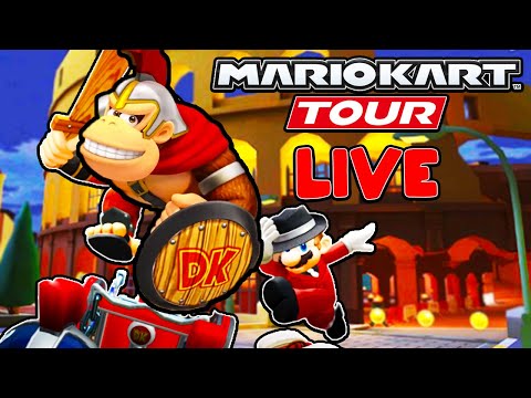 🔴GIOCHIAMO nella NUOVA PISTA ROMA su MARIO KART TOUR 🧡