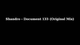 Shandro - Document 133 (Original Mix)