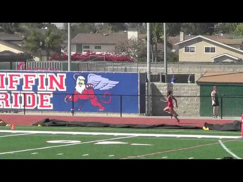 FSG 4x100 vs Edison 4-9-14 - Los Alamitos Girls