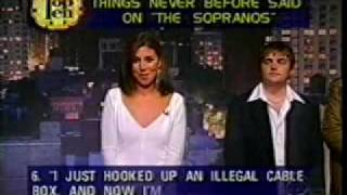 THE SOPRANOS Top 10 Late Show David Letterman - Entire Cast video