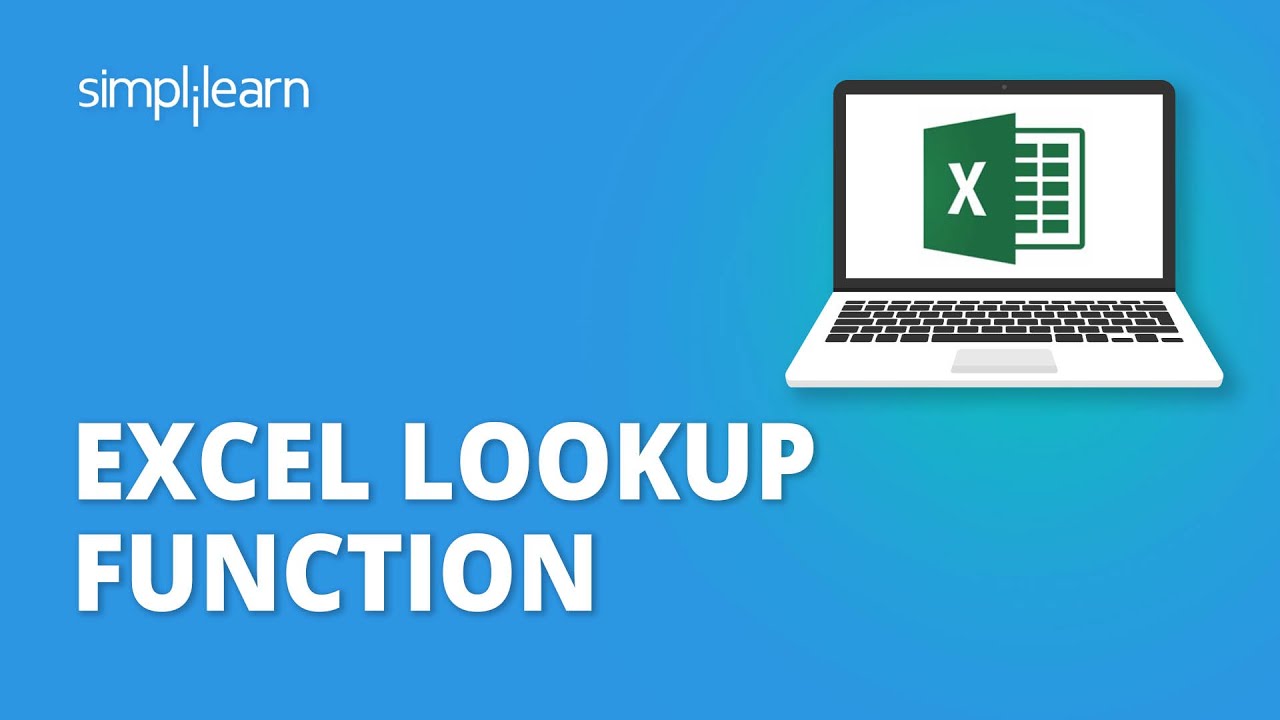 Excel Lookup Function | Excel Lookup Formula Explained | Excel Tutorial For Beginners | Simplilearn