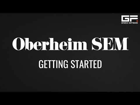 GForce Oberheim SEM Tutorial