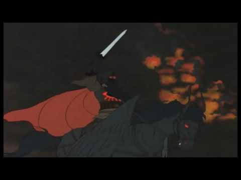 Return of the King (1980) - Gandalf vs WitchKing