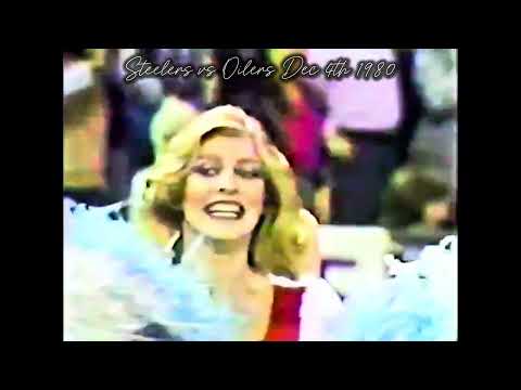 Steelers vs Oilers Dec 4th 1980