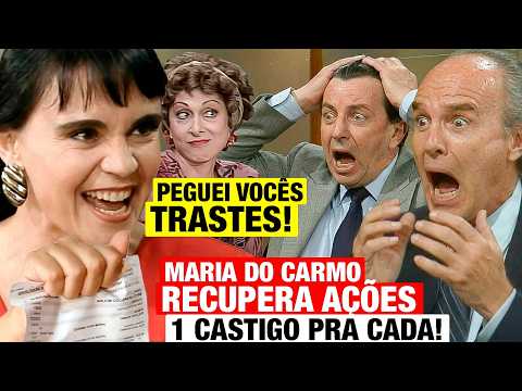 QUEEN OF THE SCRAPYARD: Maria do Carmo RECOVERS SHARES and appears at a MEETING with 1 SURPRISE F...