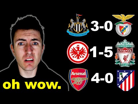 REACTING TO Champions League Matchday 3..
