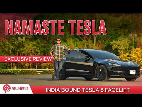 Tesla 3 Highland 2024 (Facelift) Driven || Namaste, Welcome to India || World's Best Electric Sedan?