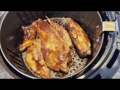 Air Fryer Pork Rib Tips - Juicy And Tender! Easy Barbecue Pork Recipe
