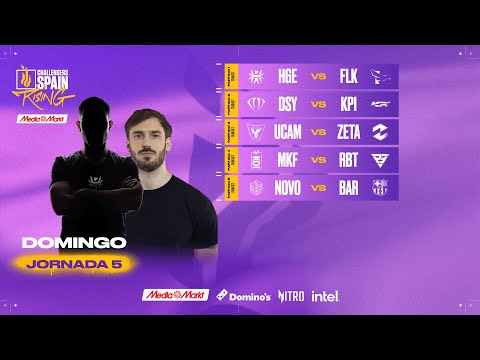JORNADA 5 - CHALLENGERS SPAIN: RISING MEDIAMARKT SPLIT 2 2025