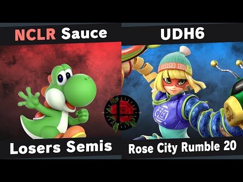 RCR 20 Losers Semis - Sauce (Yoshi) vs UDH6 (Min Min) - Smash Ultimate