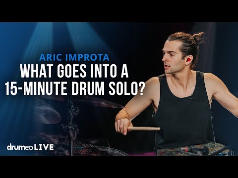 What Goes Into A 15-Minute Drum Solo? | Aric Improta