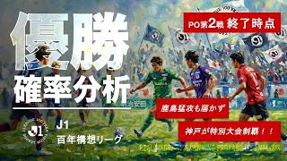 【数字でJ1】百年構想リーグPO第2戦・鹿島猛追も届かず！神戸が特別大会制覇！