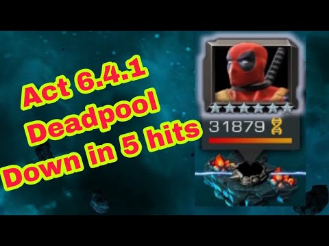 One Sp2 used only|No Ghost or Quak|Act 6.4.1 Red Deadpool|