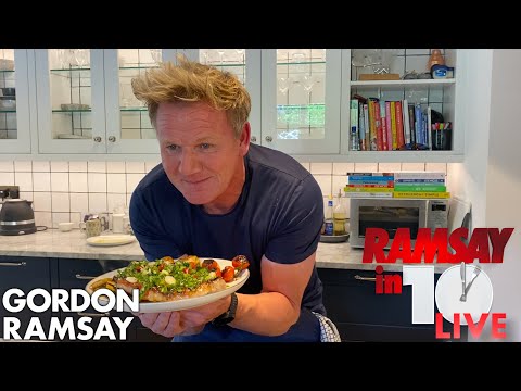 Gordon Ramsay Cooks Steak & Potatoes in Under 10 Minutes from Home | Ramsay in 10