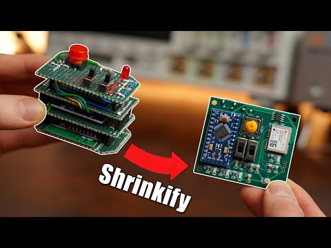 This credit card sized PCB can SAVE YOUR LIFE! (Shrinkify your projects with a 4 Layer PCB)