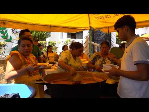 San Marcos: familias degustan la deliciosa masa de cazuela