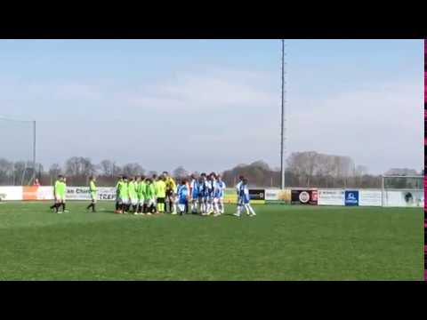 Einmarsch der "Piraten" unserer U11 gg. Traiskirchen