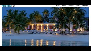 A Beautiful Resort Website Only Using HTML & CSS | Code Bath