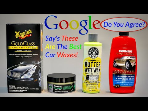 Meguiars Gold Class TurtleWax Ceramic Graphene Chemical Guys Butter Wet Mothers Pure Brazilian Waxes