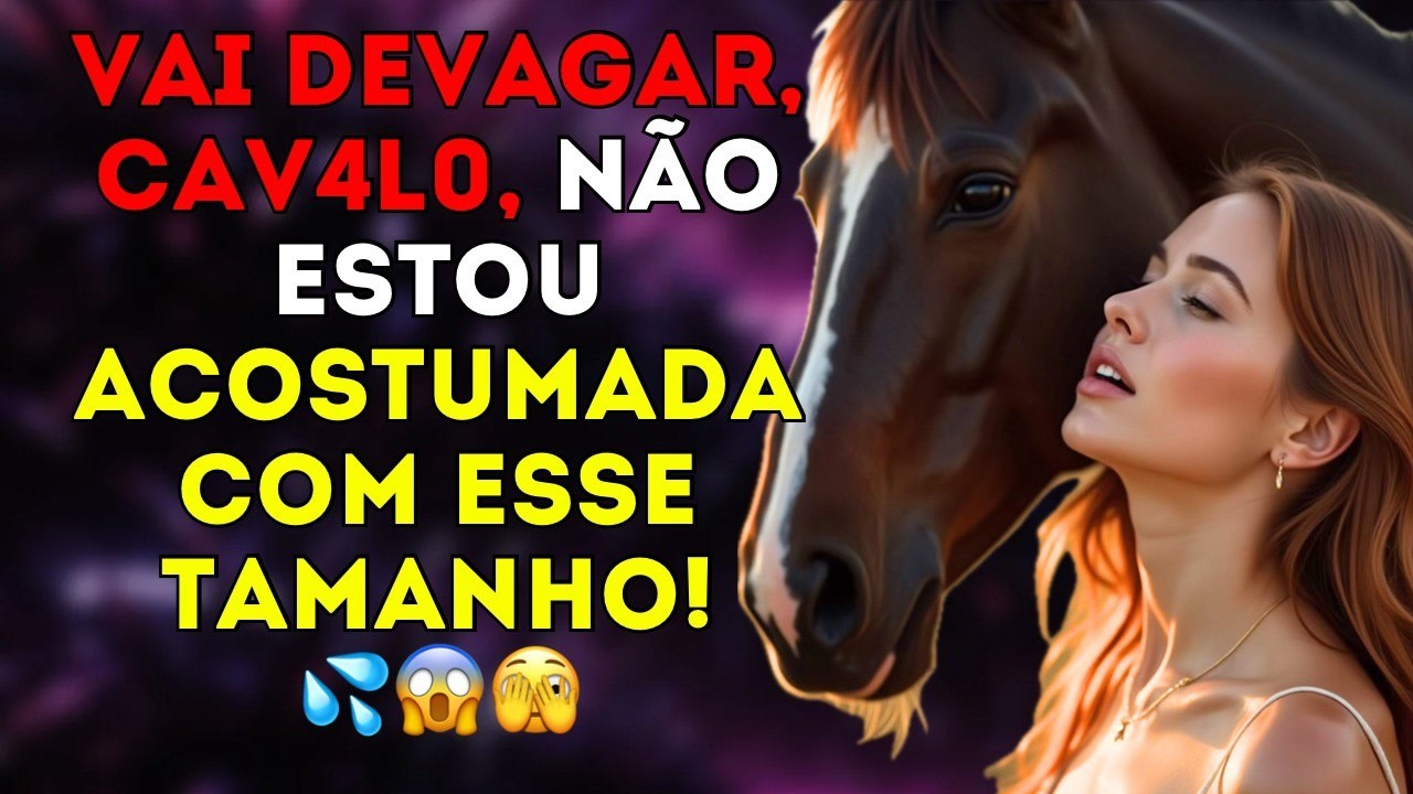 "Oh cavalo, nossa, que isso!!" – exclamei sem querer