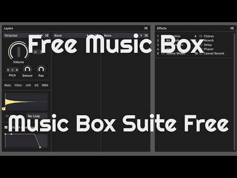 Free Music Box - Music Box Suite Free by Frozen Plain (No Talking)