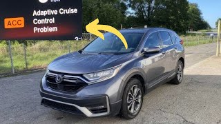 “Adaptive cruise control problem” warning in Honda vehicles