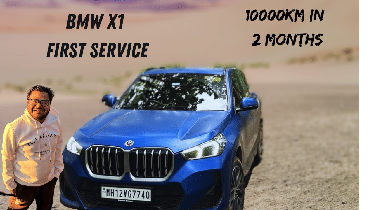 BMWX1 FIRST SERVICE I 10K KM IN 2 MONTHS I #bmwx1 @BMWIndia