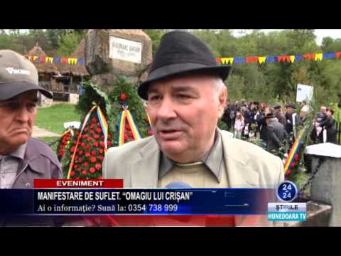 MANIFESTARE DE SUFLET  “OMAGIU LUI CRISAN”