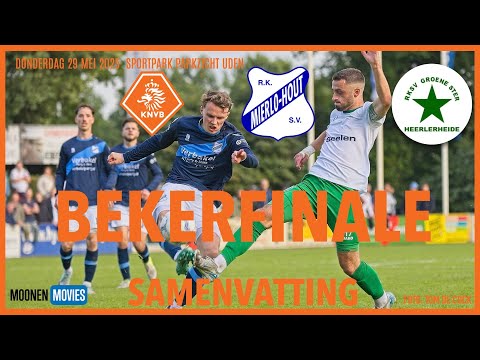 ⚽ 🏆 STRAFSCHOPPEN BESLISSEN DE SPANNENDE BEKERFINALE TUSSEN MIERLO-HOUT EN GROENE STER!