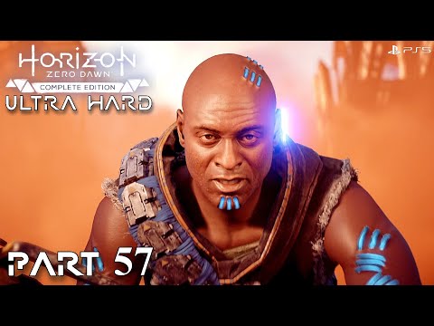 Horizon Zero Dawn Let's Play ULTRA HARD Pt 57 Main Quest: The Terror of the Sun PS5