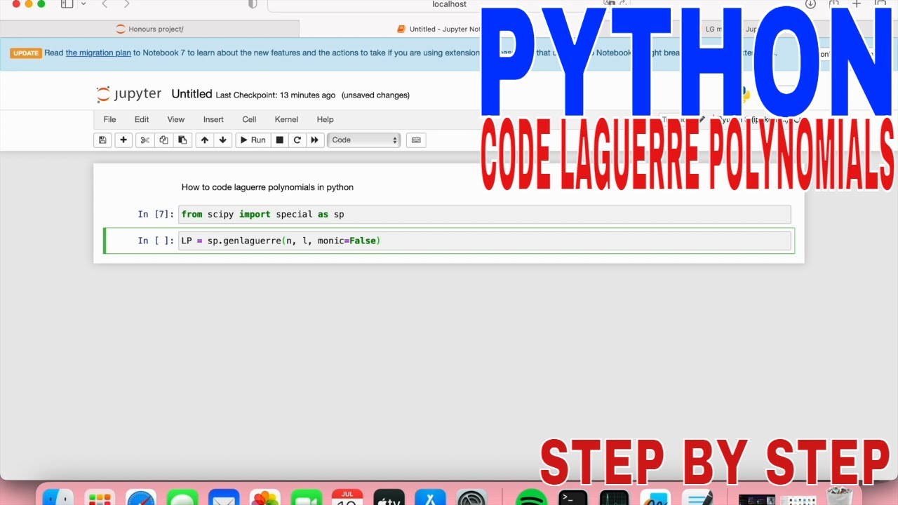✅  How To Code Laguerre Polynomials In Python 🔴