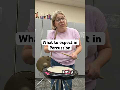Percussion is much harder than it looks!🥁 #band #banddirector #percussion #percussionsection #drums