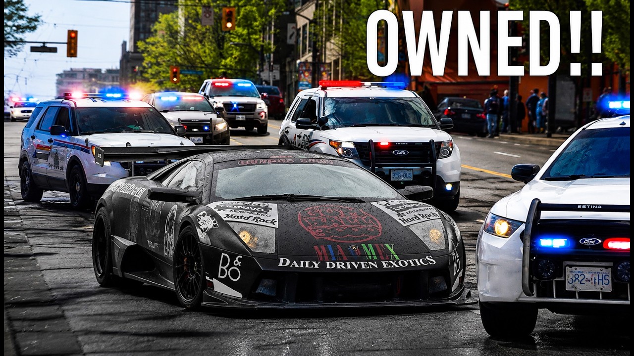 VIRGINIA COPS MESS WITH THE WRONG LAMBORGHINI DRIVER!