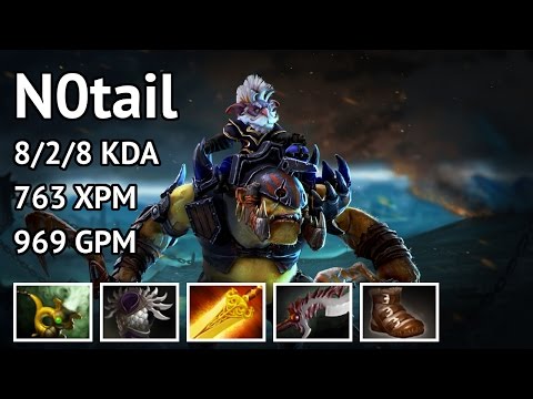 Dota 2 N0tail - Alchemist highlights - Game 2901392001