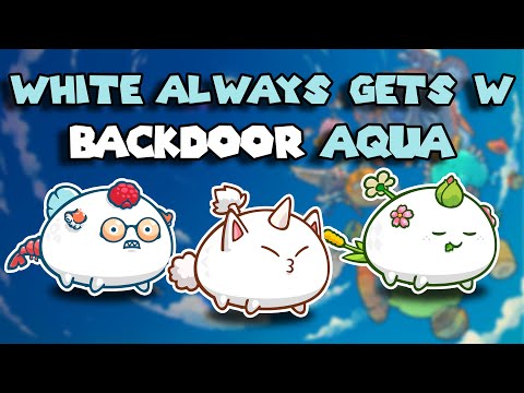 White Always Win ;-) | Backdoor Aqua with Beast Energy Beast and Tank Plant