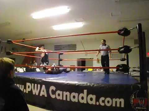PWA Wrestling:  Eddie Osbourne vs BJ Laredo
