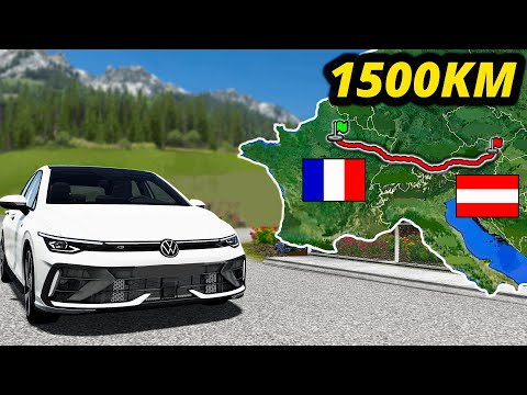 ETS2 Longest Road Trip (Paris to Vienna) France to Austria | Euro Truck Simulator 2