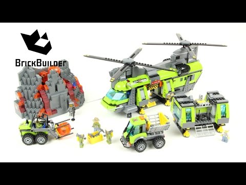 LEGO 60125 Volcano Heavy-Lift Helicopter CITY - Volcano Explorers Collection (7/8)
