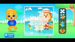 🎣 Fishing Jigsaw Puzzle (36 Pieces) - Puzzle Kids Jigsaw Puzzles Walkthrough