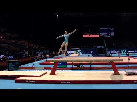OSIPOVA Valeriia (UKR) - 2022 Artistic Worlds, Liverpool (GBR) - Qualifications Balance Beam