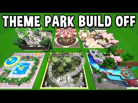 MEGA THEME PARK Build-Off CHALLENGE!