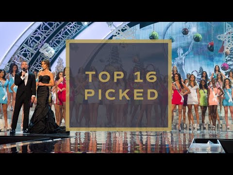 61st MISS UNIVERSE (2012) - TOP 16 PICKED! | Miss Universe