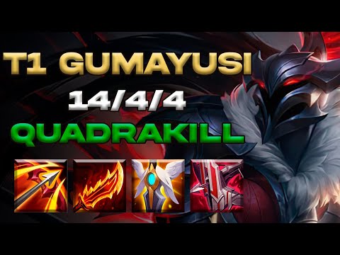 Gumayusi Kalista vs Tristana / LOL KR Challenger Patch 12.9