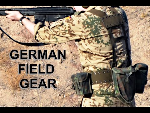 German Field Gear Late 20th Century