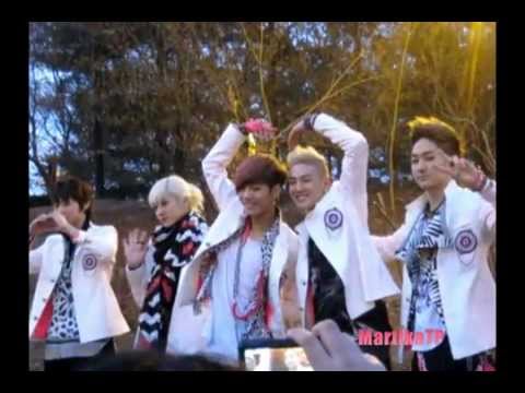 [FANCAM] 120318 NU'EST @ fanmeet after Inkigayo 1.avi